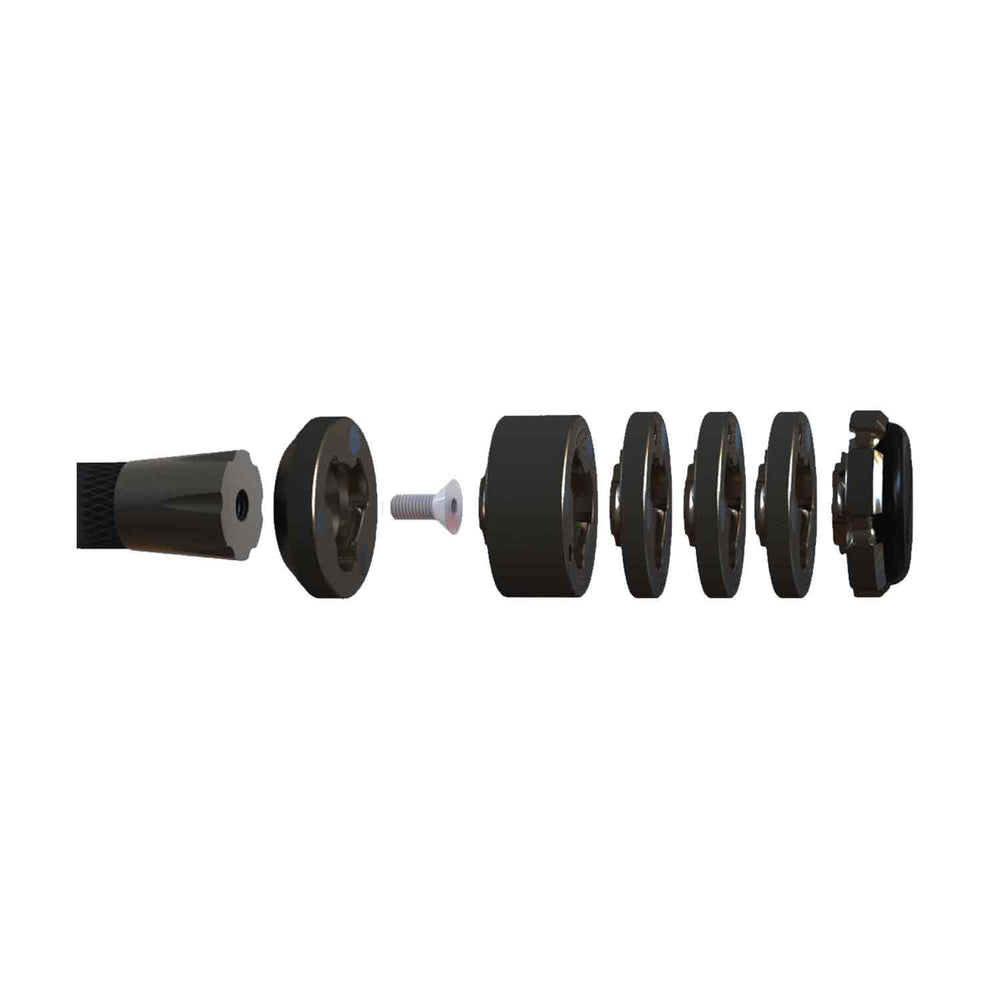 Hamskea Black Stainless Steel Basic Quick Change Weight Kit