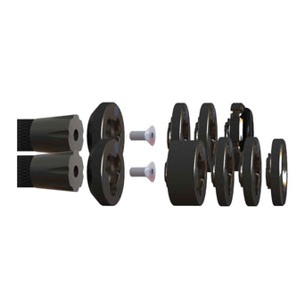 Hamskea Black Stainless Steel Hunter Quick Change Weight Kit