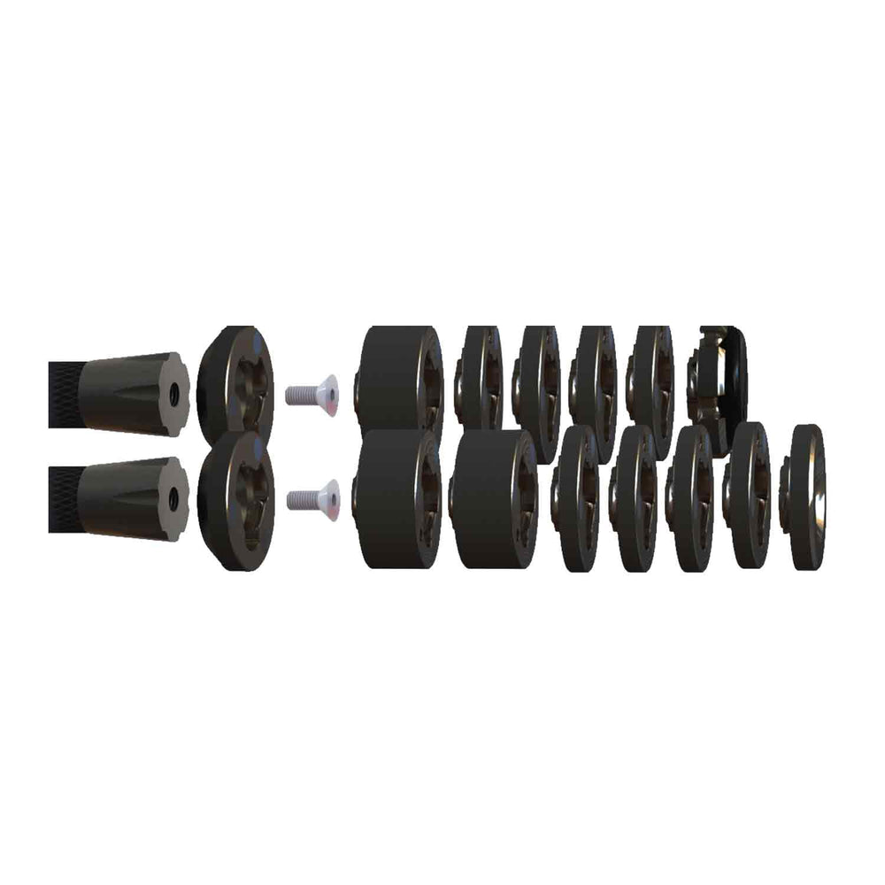 Hamskea Black Stainless Steel Essential Quick Change Weight Kit