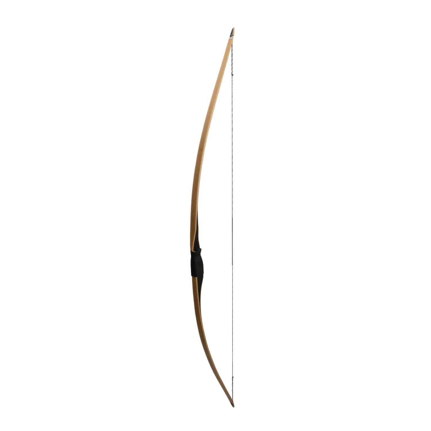 Bear Montana Longbow with Flame Bamboo and Clear Glass