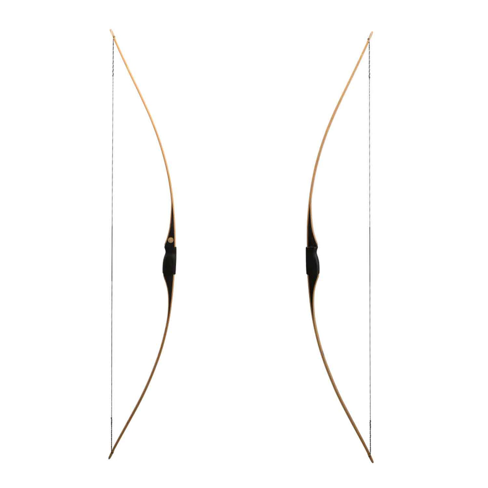 Bear Montana Longbow with Flame Bamboo and Clear Glass