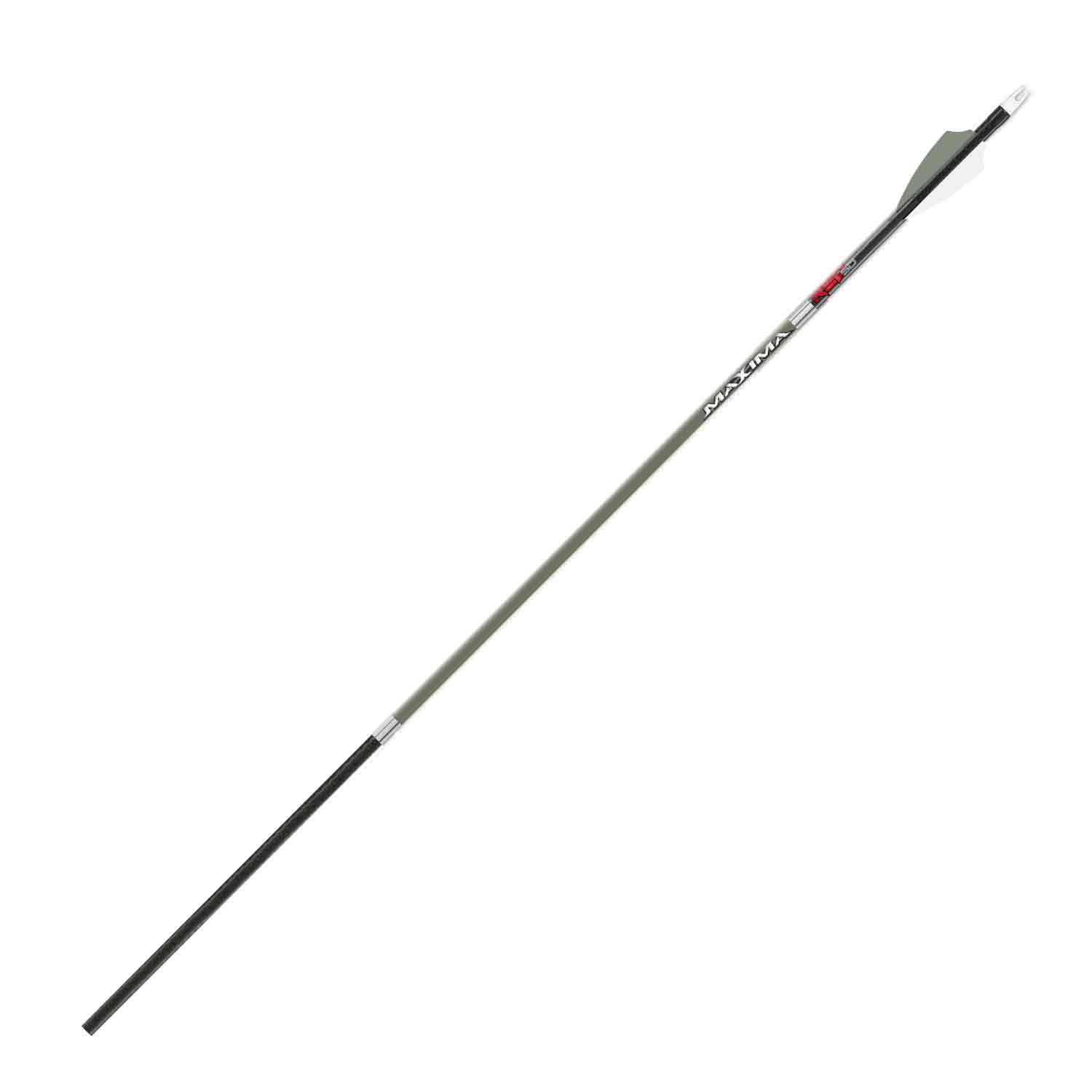 Carbon Express Maxima Red SD Fletched Arrows (Drab) Lancaster Archery