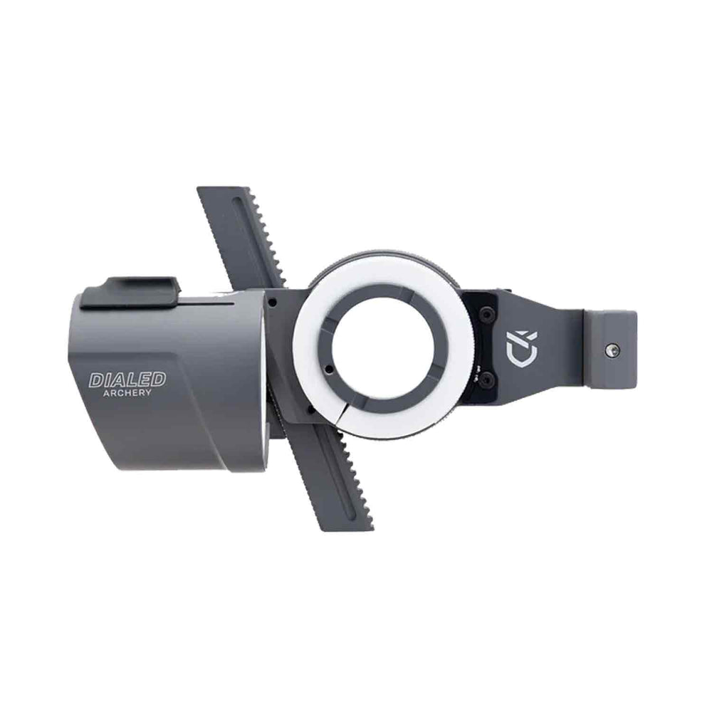 Dialed ARXOS Picatinny Sight with Black VOID Dial STUB XR (2-pin .010)