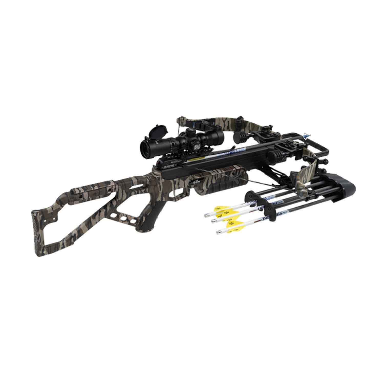 Excalibur Micro Extreme Bottomlands Crossbow Package with Tact100 Scope (Open Box X1047032)