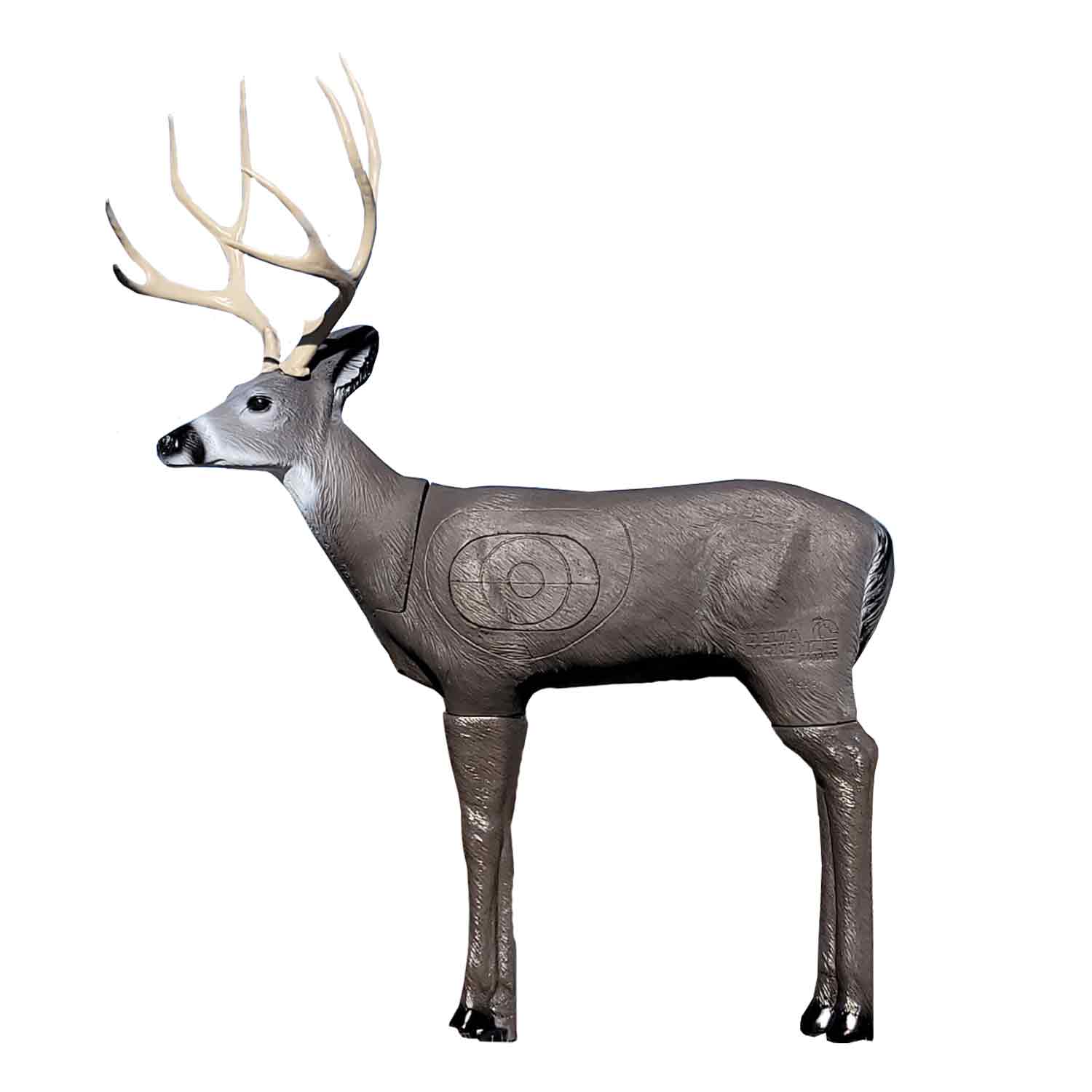 Delta McKenzie Intruder Deer Archery Target - 3D Deer Target With Replaceable Vital Area For Broadheads & Field Points
