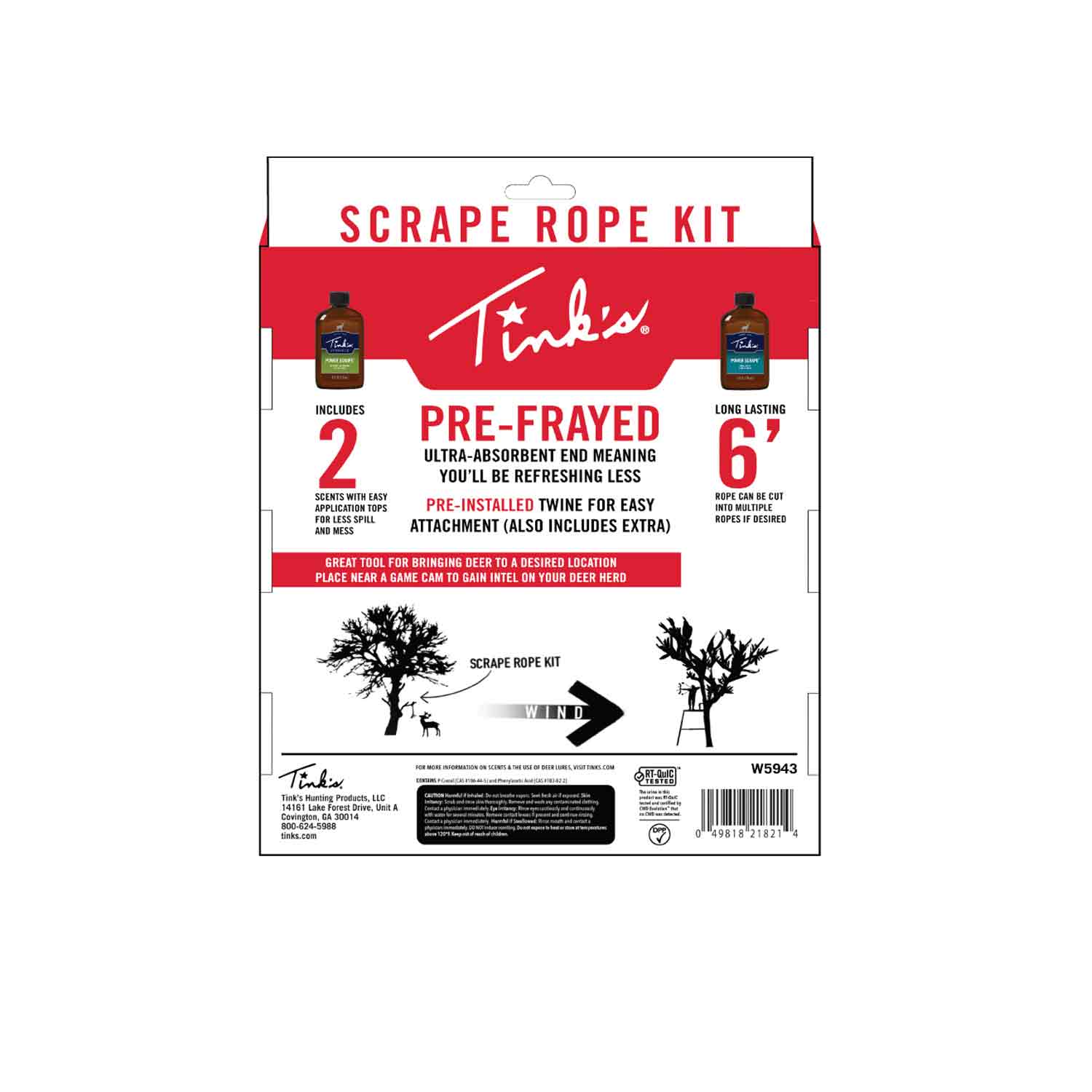 Tink's Power Scrape Rope Kit