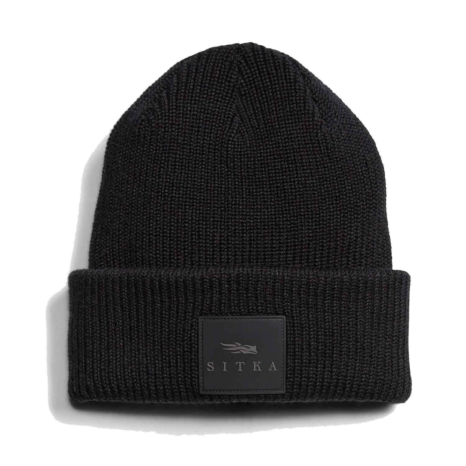 Sitka Double Cuff Acrylic Knit Beanie