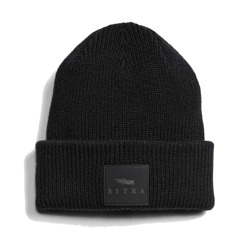 Sitka Double Cuff Acrylic Knit Beanie