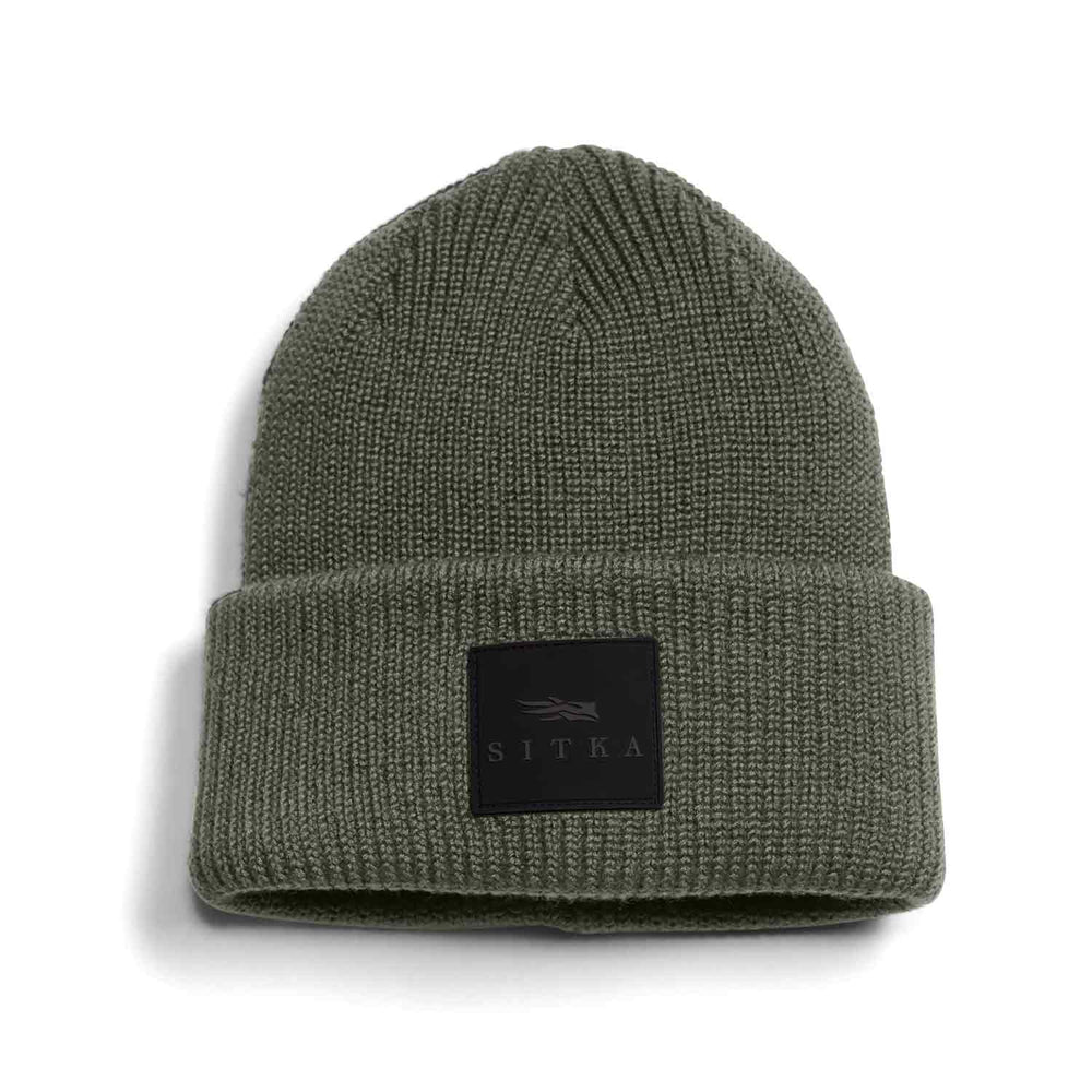 Sitka Double Cuff Acrylic Knit Beanie