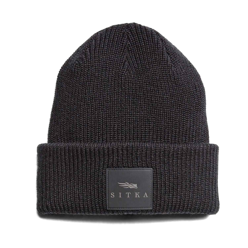 Sitka Double Cuff Acrylic Knit Beanie