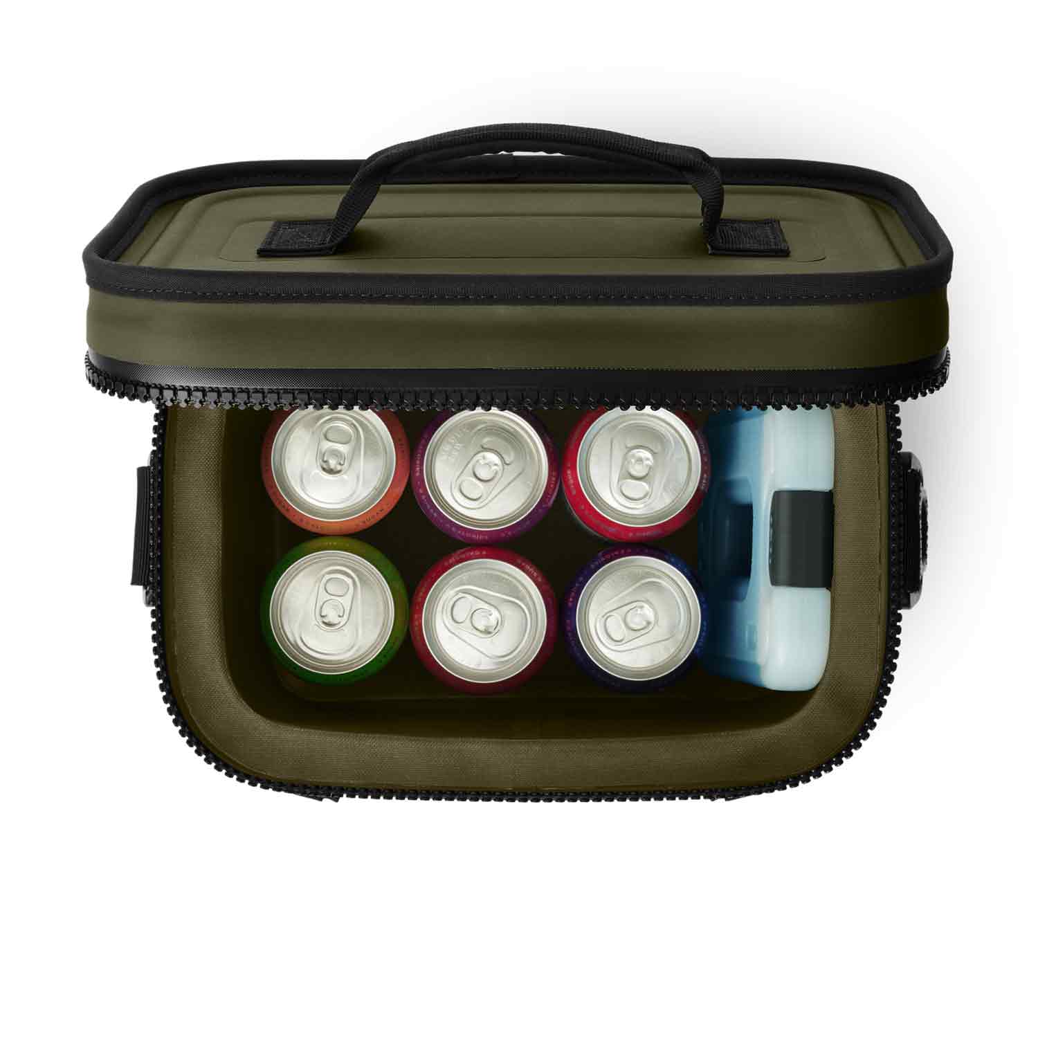 YETI Hopper Flip 8 Soft Cooler (Limited Edition Olive/Black)