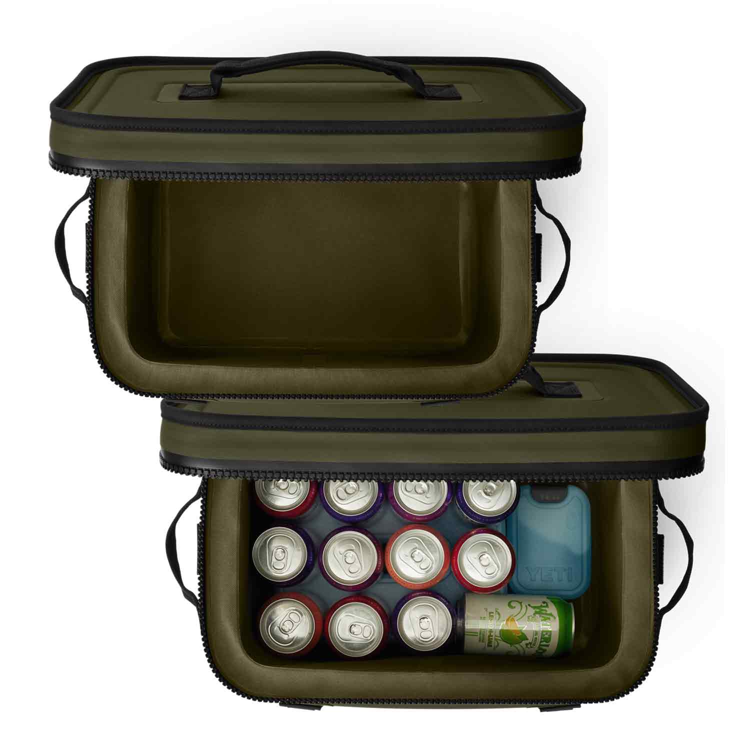 YETI Hopper Flip 18 Soft Cooler (Limited Edition Olive/Black)