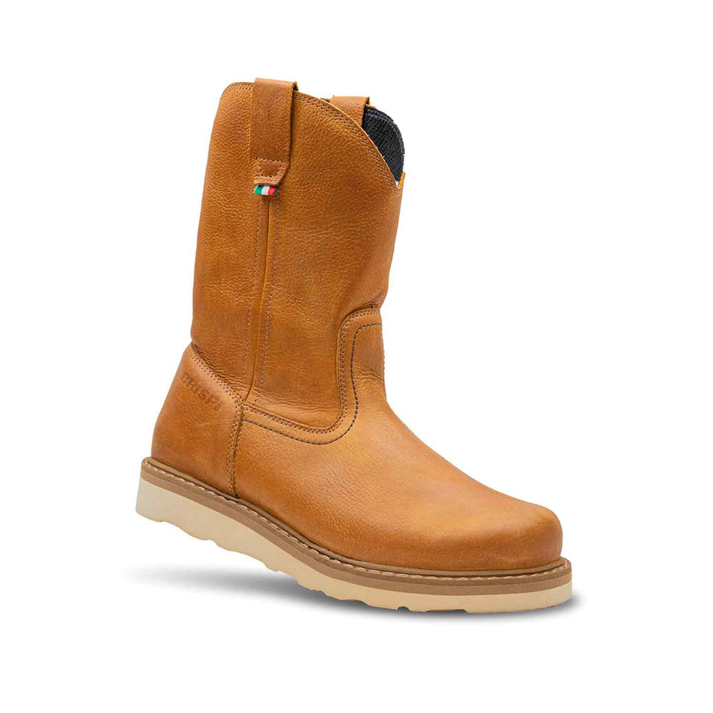 Crispi Stivale Cognac Leather Boot