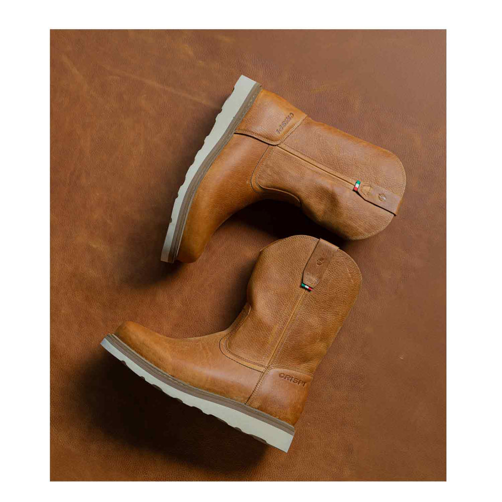 Crispi Stivale Cognac Leather Boot
