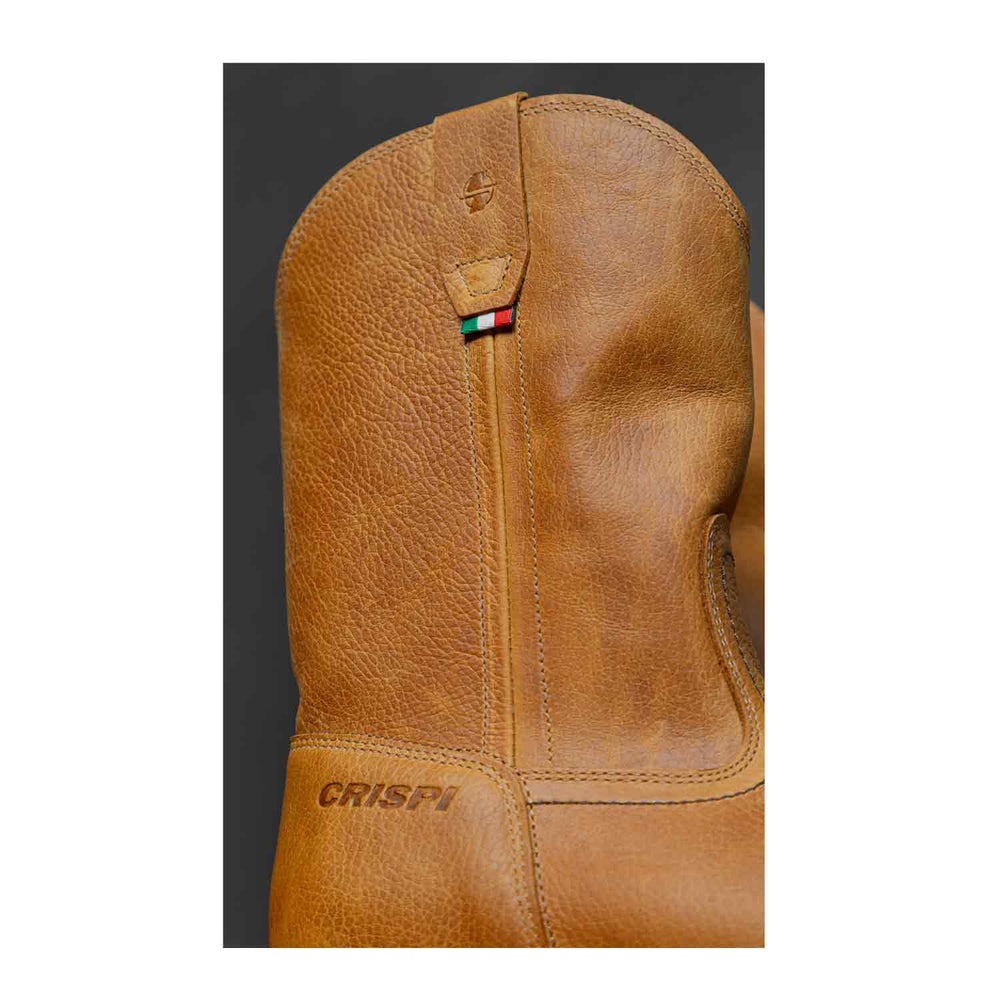 Crispi Stivale Cognac Leather Boot