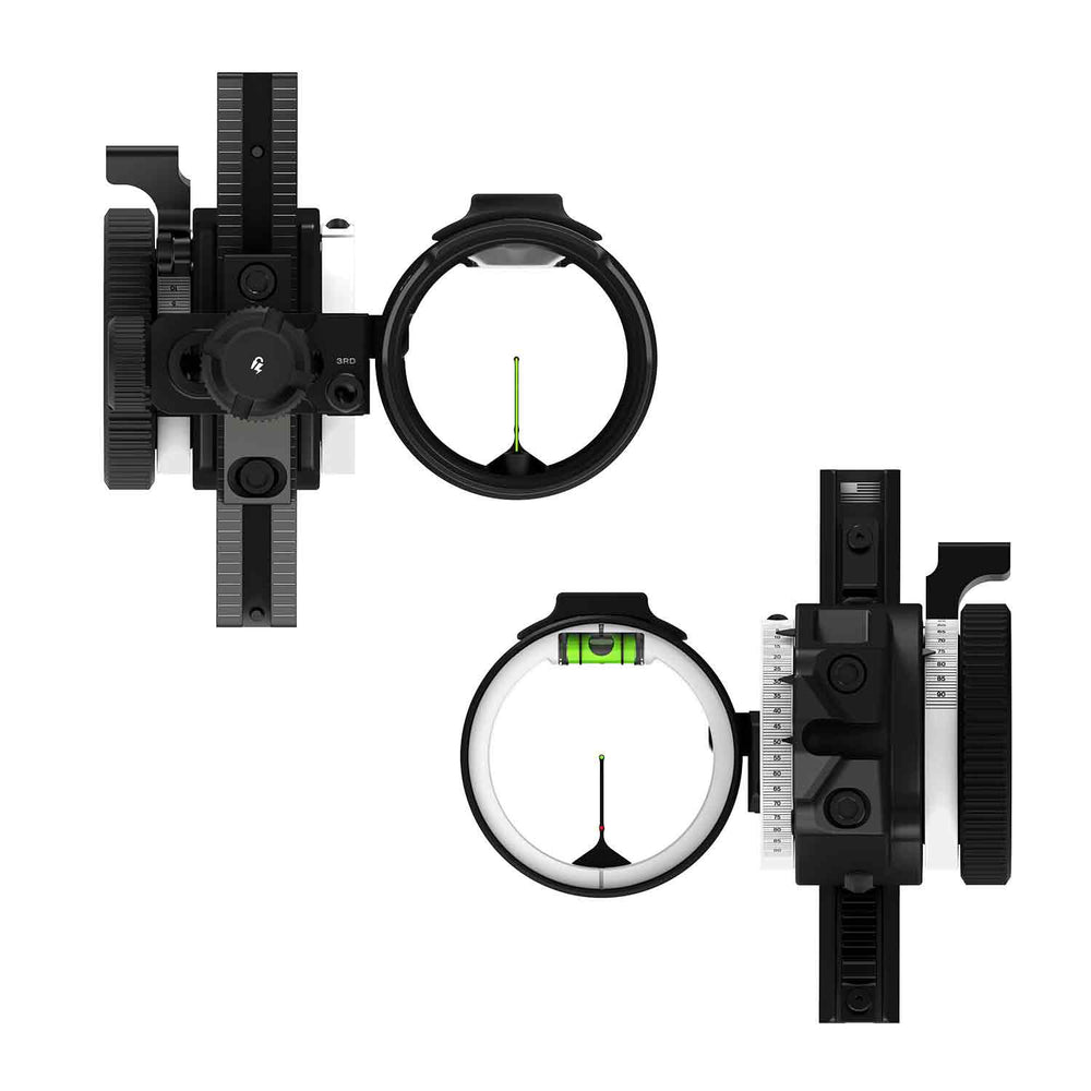 Dialed PRÜF Sight w/1XR Mag Black, Bridgelock