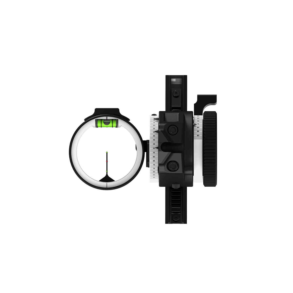 Dialed PRÜF Sight w/3V Mag Black, Bridgelock