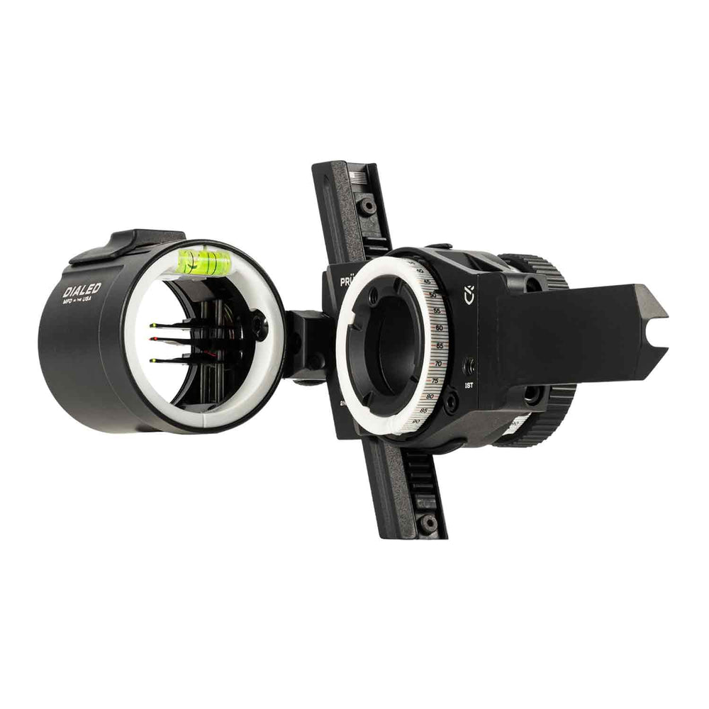 Dialed PRÜF Sight w/3H Mag Black, Bridgelock
