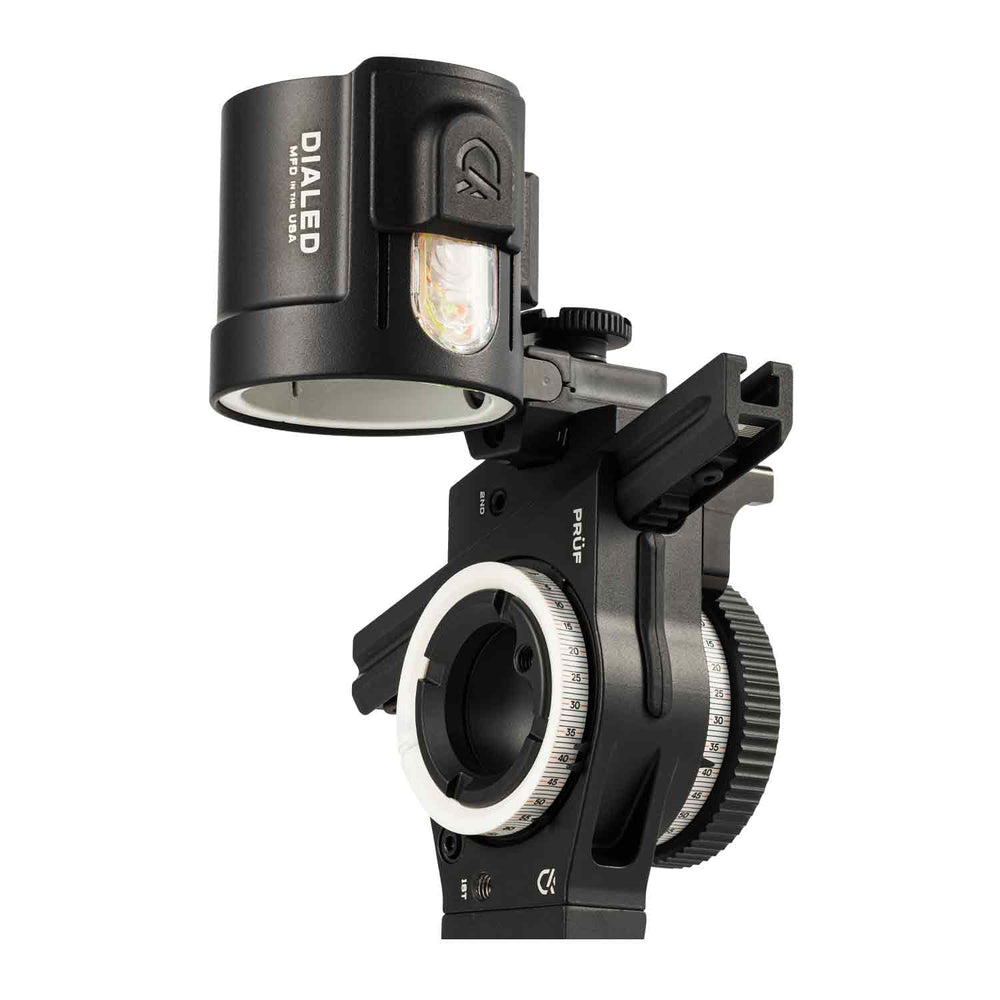 Dialed PRÜF Sight w/3H Mag Black, Bridgelock
