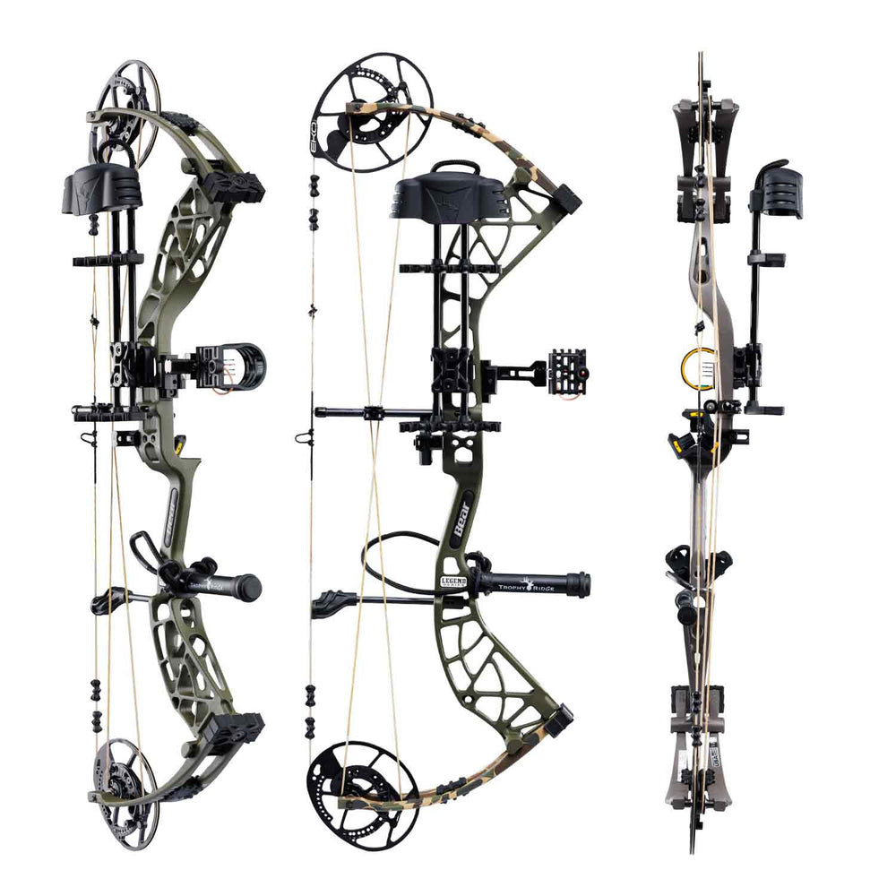 Bear Whitetail INT RTH Compound Hunting Bow Package