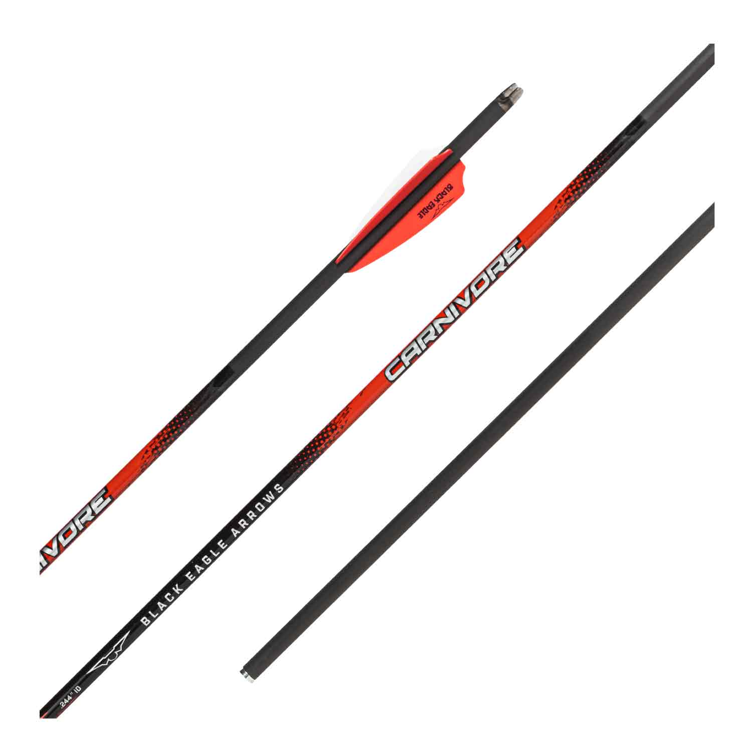 Black Eagle Carnivore V2 Fletched Arrows (.001)