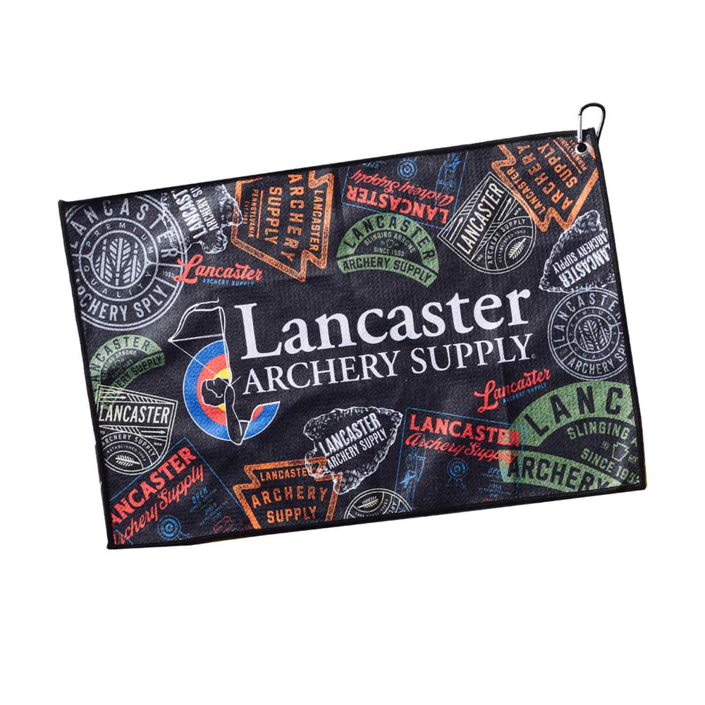Lancaster Archery Logo Loop Range Towel
