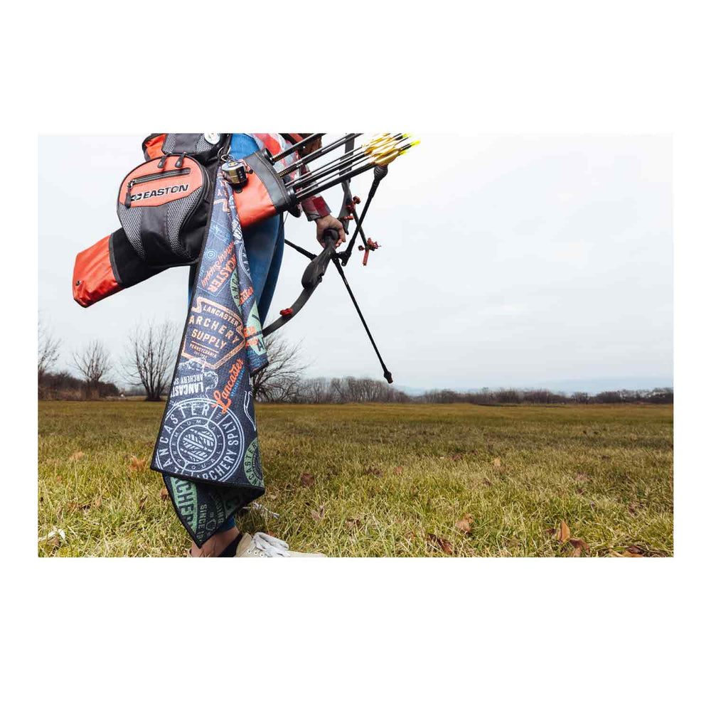 Lancaster Archery Logo Loop Range Towel
