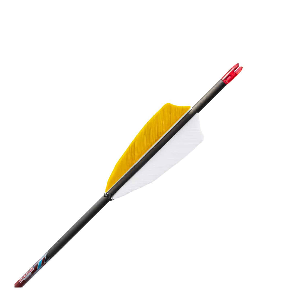 Black Eagle Intrepid Feather Fletched Arrows