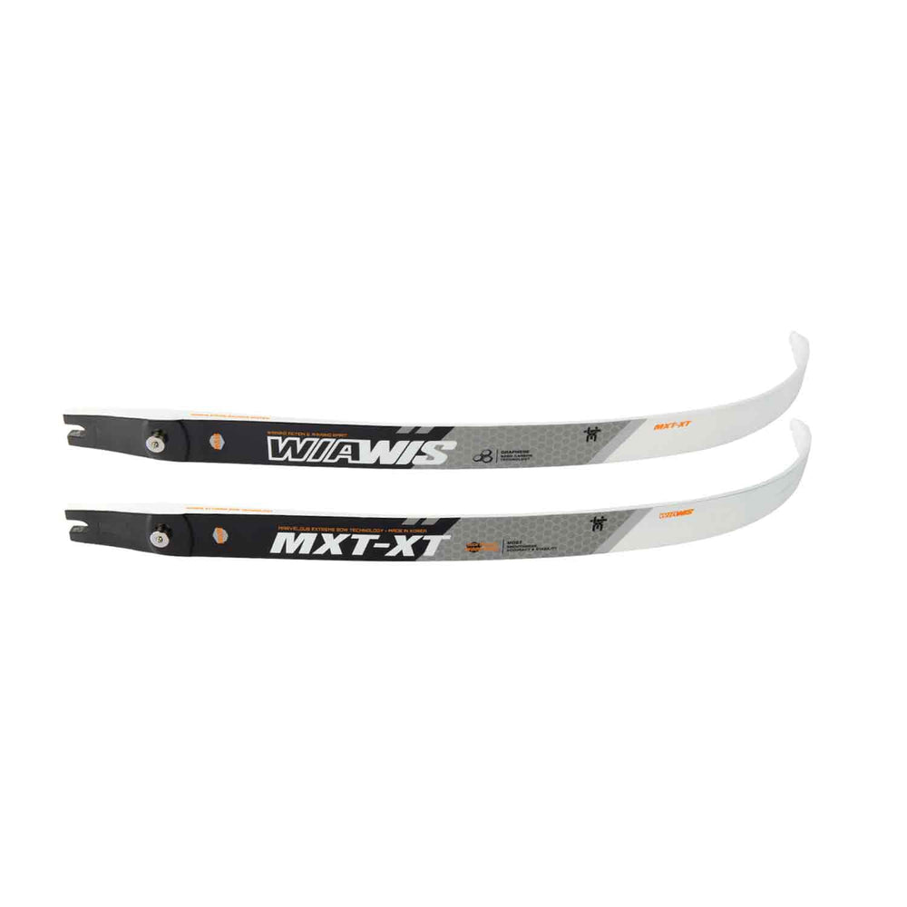 Win & Win WIAWIS MXT-XT Carbon/Wood ILF Target Recurve Limbs-Md-36lb (Open Box X1047135)