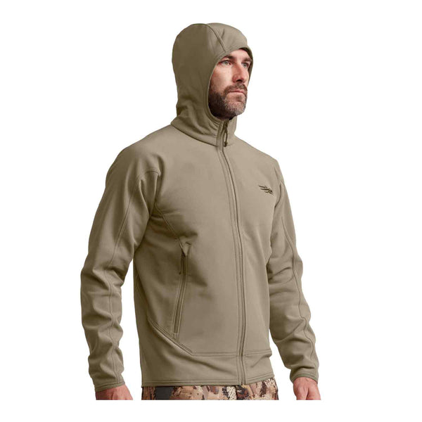【Sobaq】SC Fleece Anorak Holden Anorak Fleece - Carbon Blue | Fleece Jackets | Huckberry