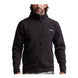 Sitka Alpha Fleece Black Hooded Jacket