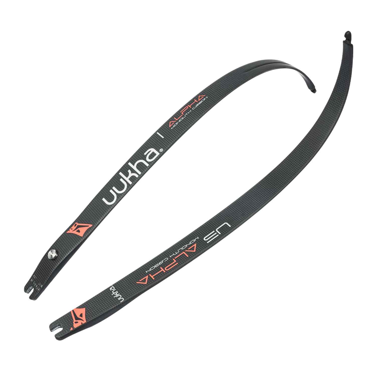 Uukha Alpha U5 Monolith Carbon ILF Recurve Limbs-70-38lb (Open Box X1046835)