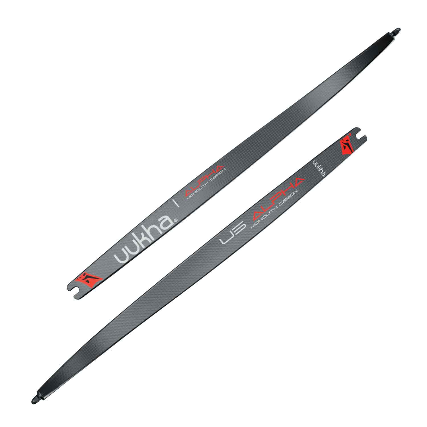 Uukha Alpha U5 Monolith Carbon ILF Recurve Limbs-68-30lb (Open Box X1047308)