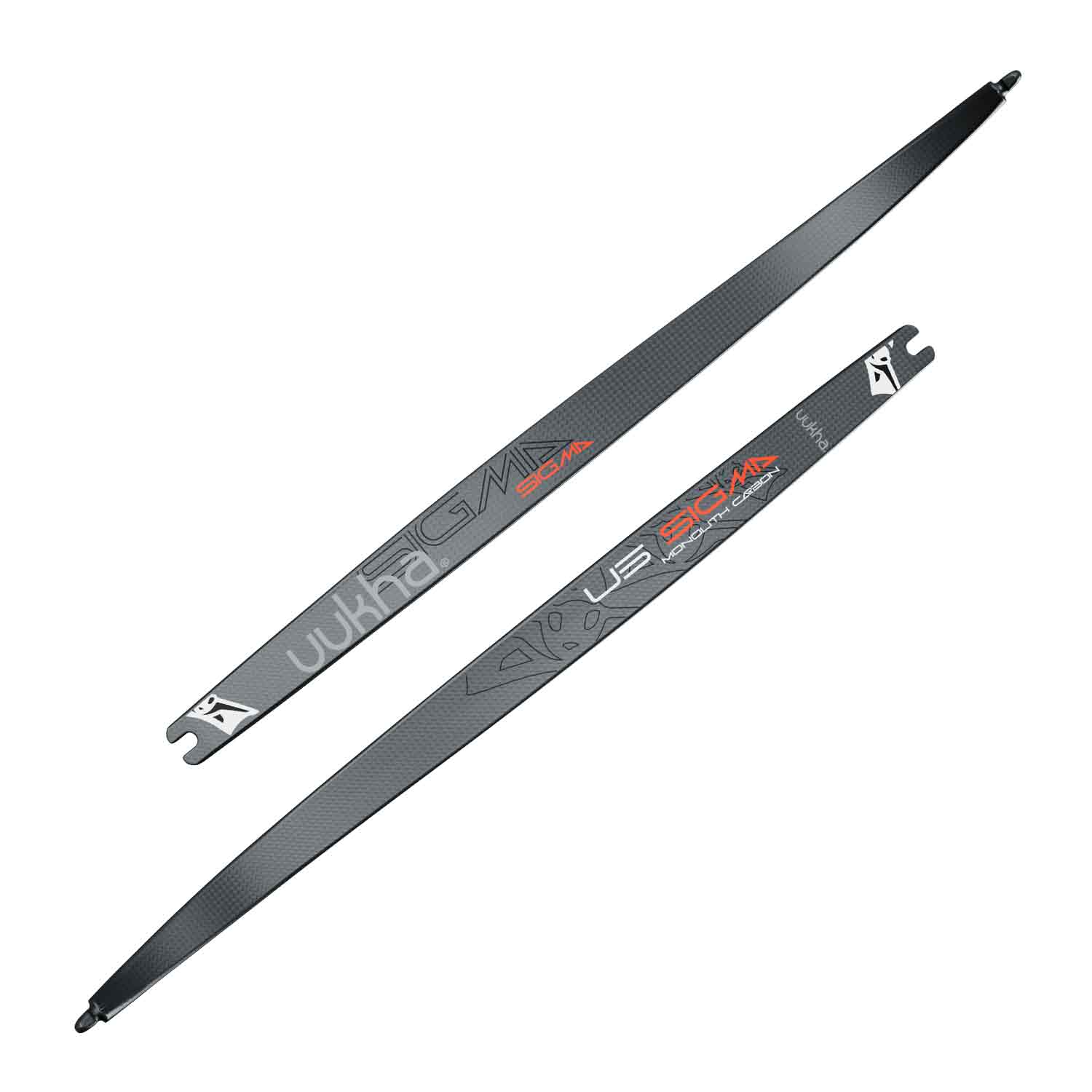 Uukha Sigma U5 Monolith Carbon ILF Recurve Limbs-(70-44lb) (Open Box X1045895)