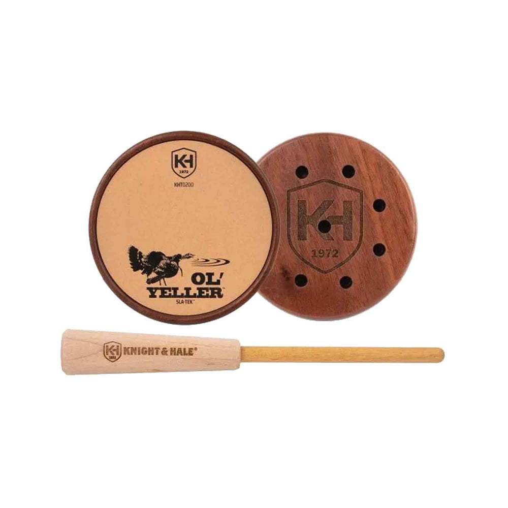 Knight and Hale Ol' Yeller Sla-Tek Surface Pot Call