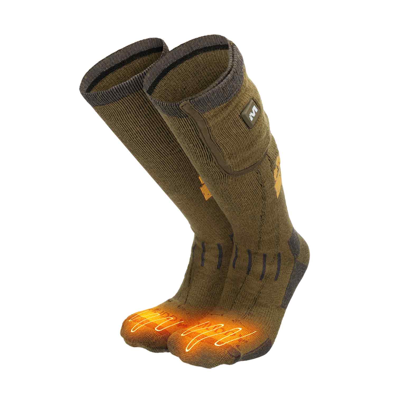 Muddy Nucleus Heated Socks