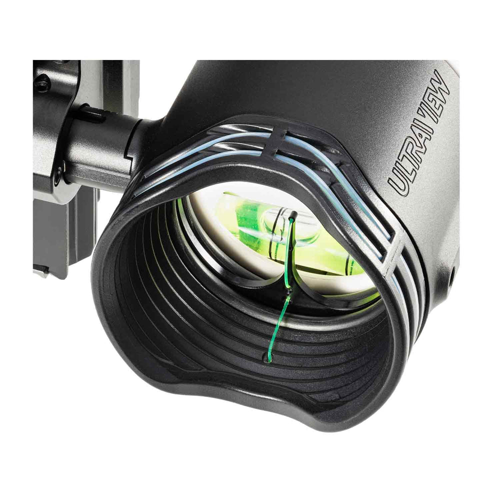 Ultraview UV3XL SE bow sight fiber wrap and single pin scope pin guard.