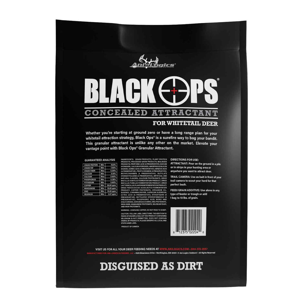 Ani-Logics Black Ops Concealed Whitetail Attractant 5lb Bag
