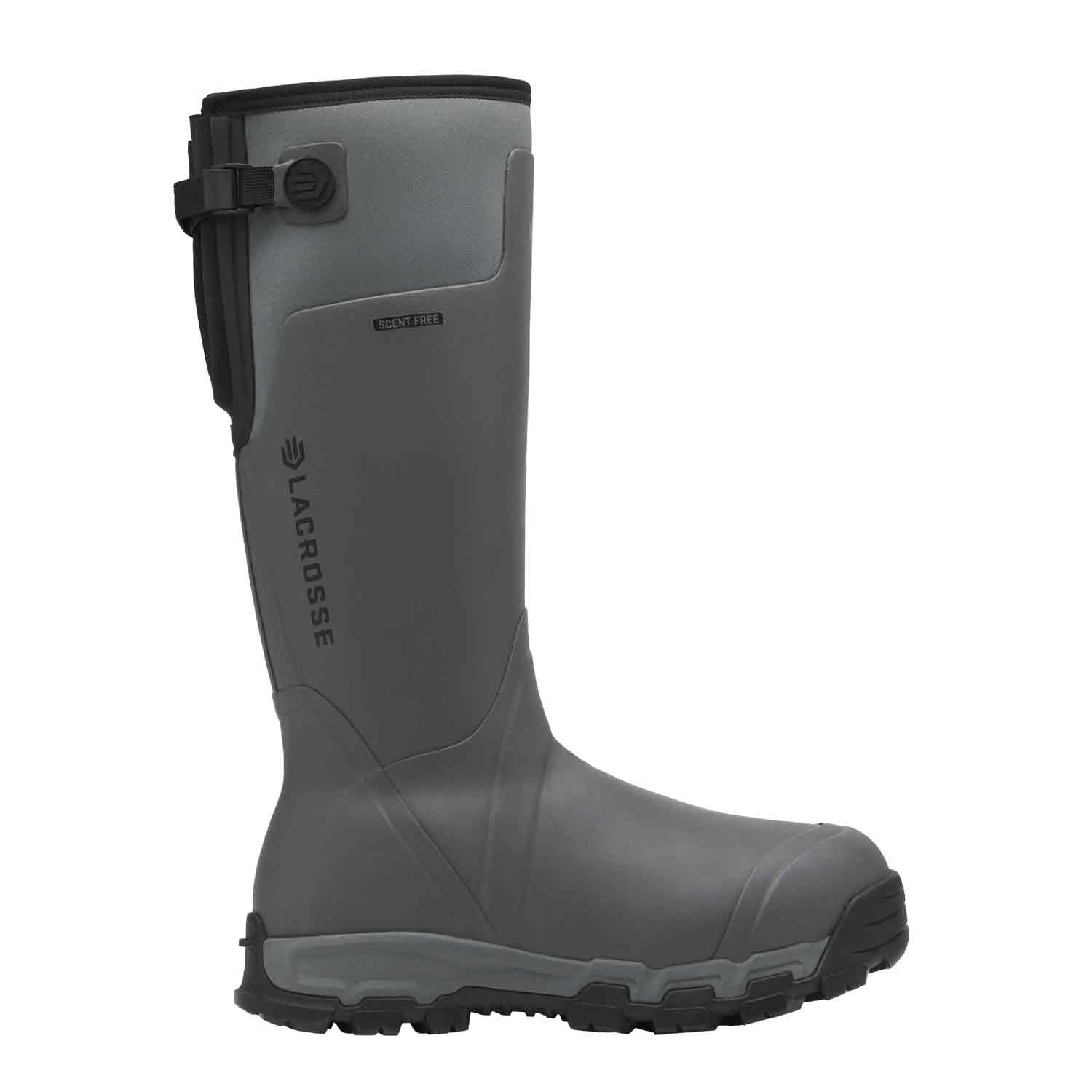 LaCrosse Alphaburly Pro 800G Insulated Gray Sky Boots