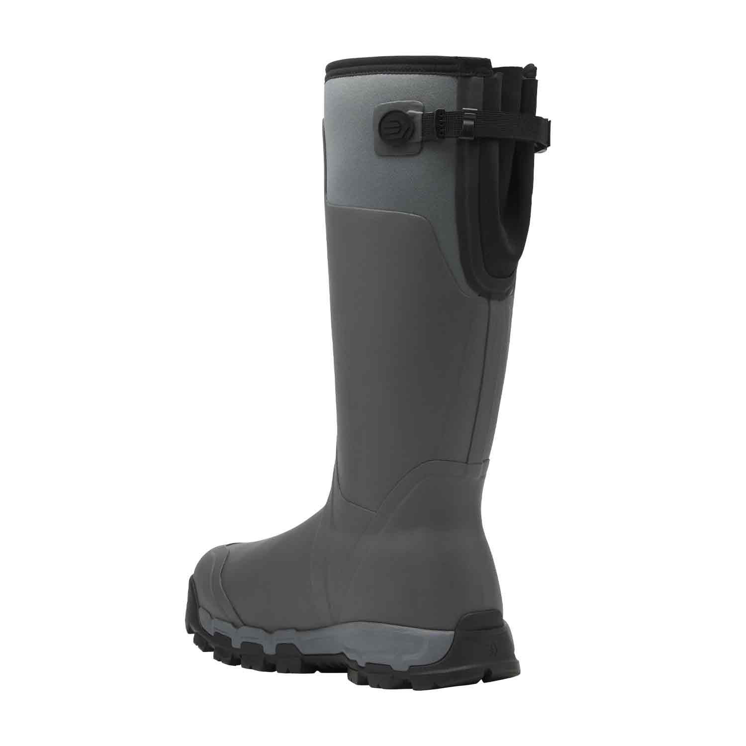 LaCrosse Alphaburly Pro 800G Insulated Gray Sky Boots