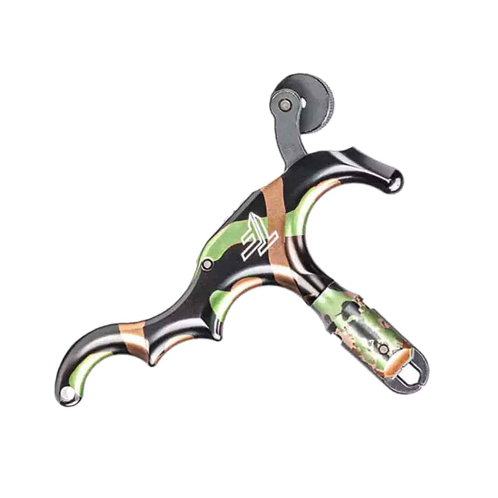 Tru-Fire Edge 4-Finger Camo Thumb Button Release