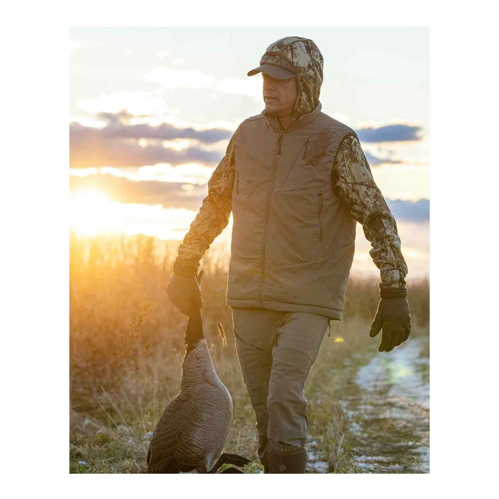 First Lite Men's Primer Walnut Puffy Vest