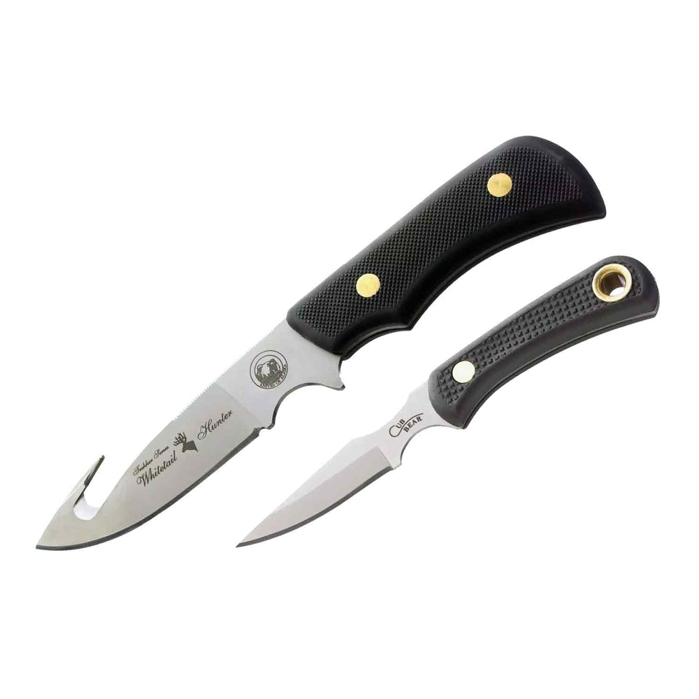 Knives of Alaska Trekker Whitetail and Cub Bear Combo Knife Set