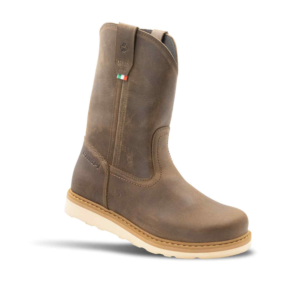Crispi Stivale Dark Brown Leather Boot