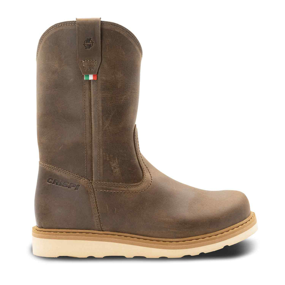 Crispi Stivale Dark Brown Leather Boot