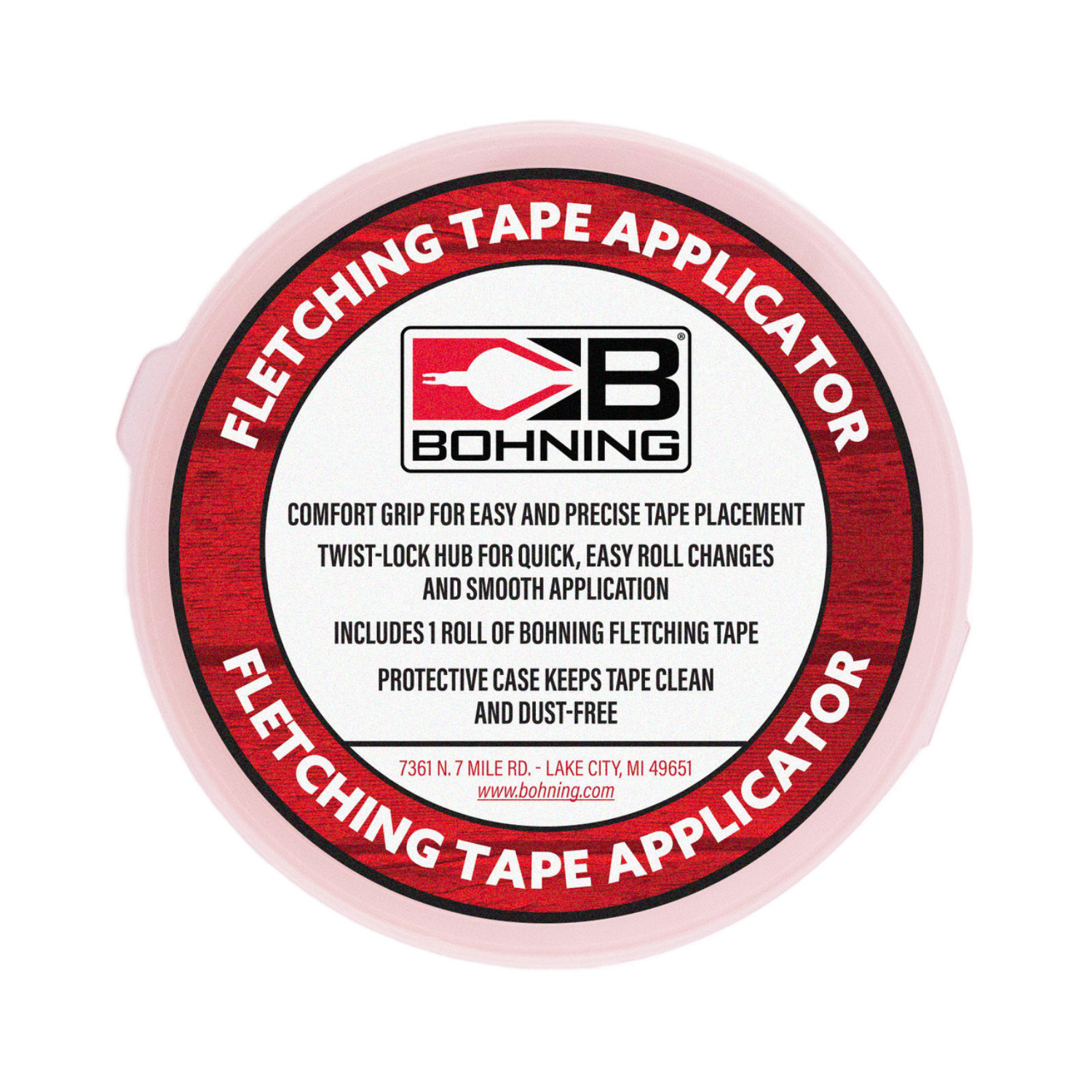 Bohning Fletching Tape Applicator and Case