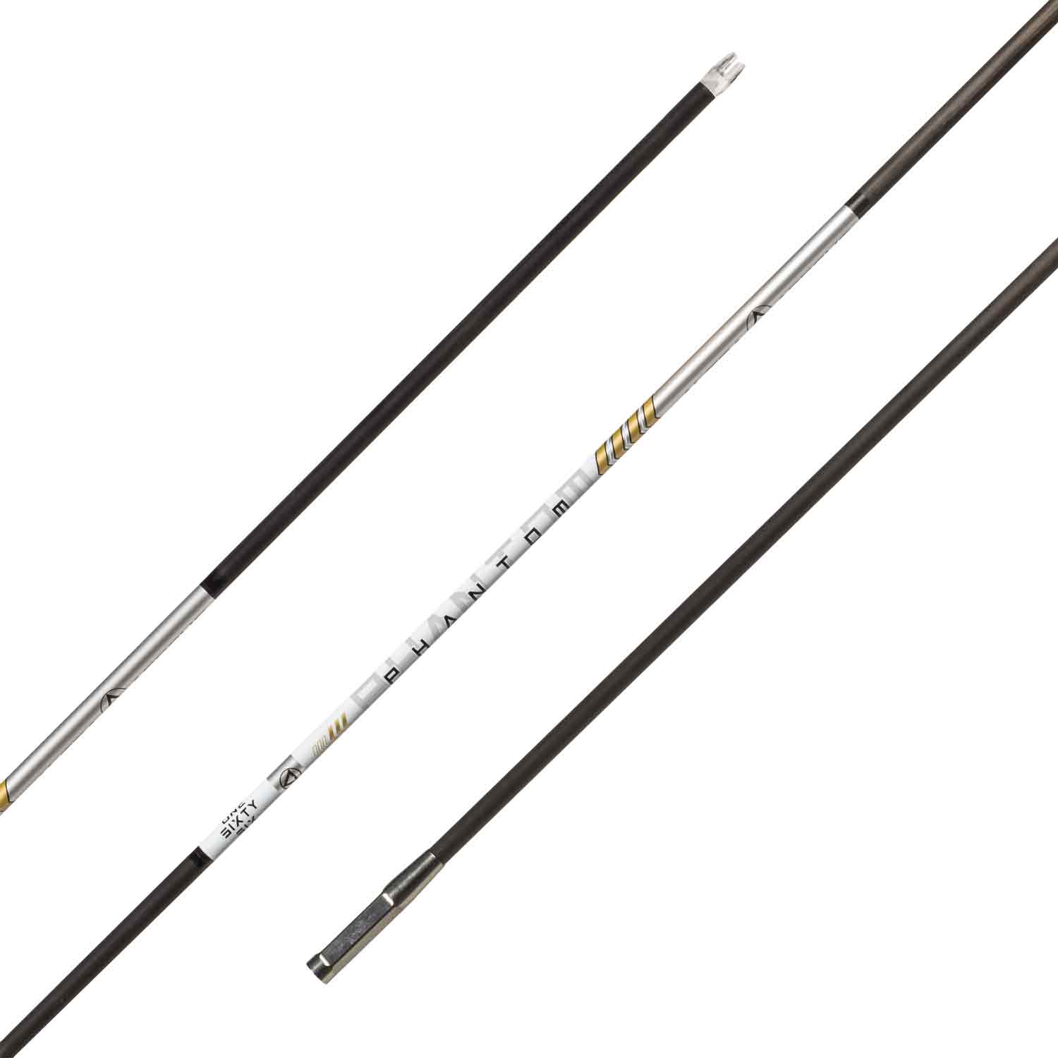 Altra .166 Phantom Premier .001 Carbon Arrow Shafts, 12pk-250