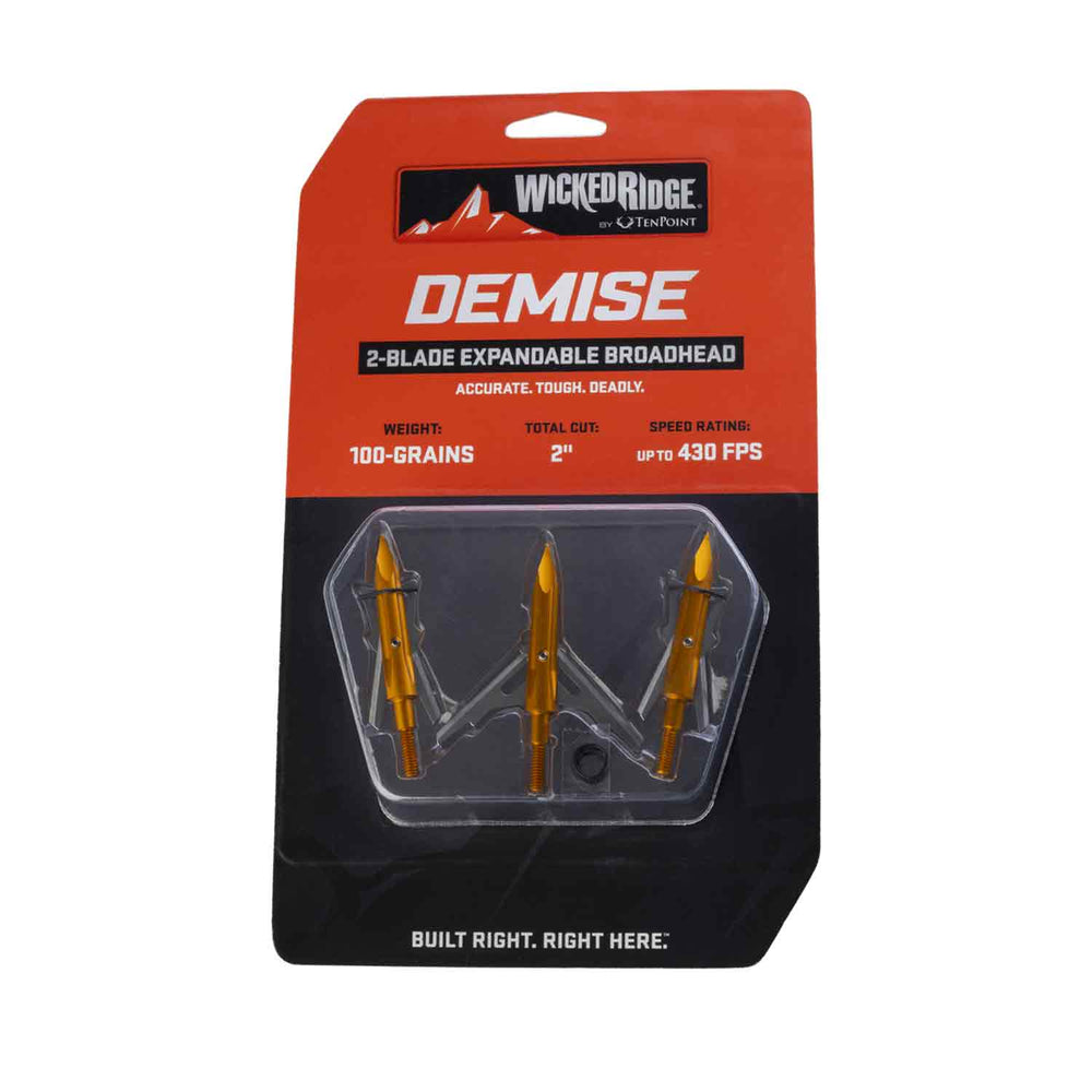 Wicked Ridge Demise Broadheads