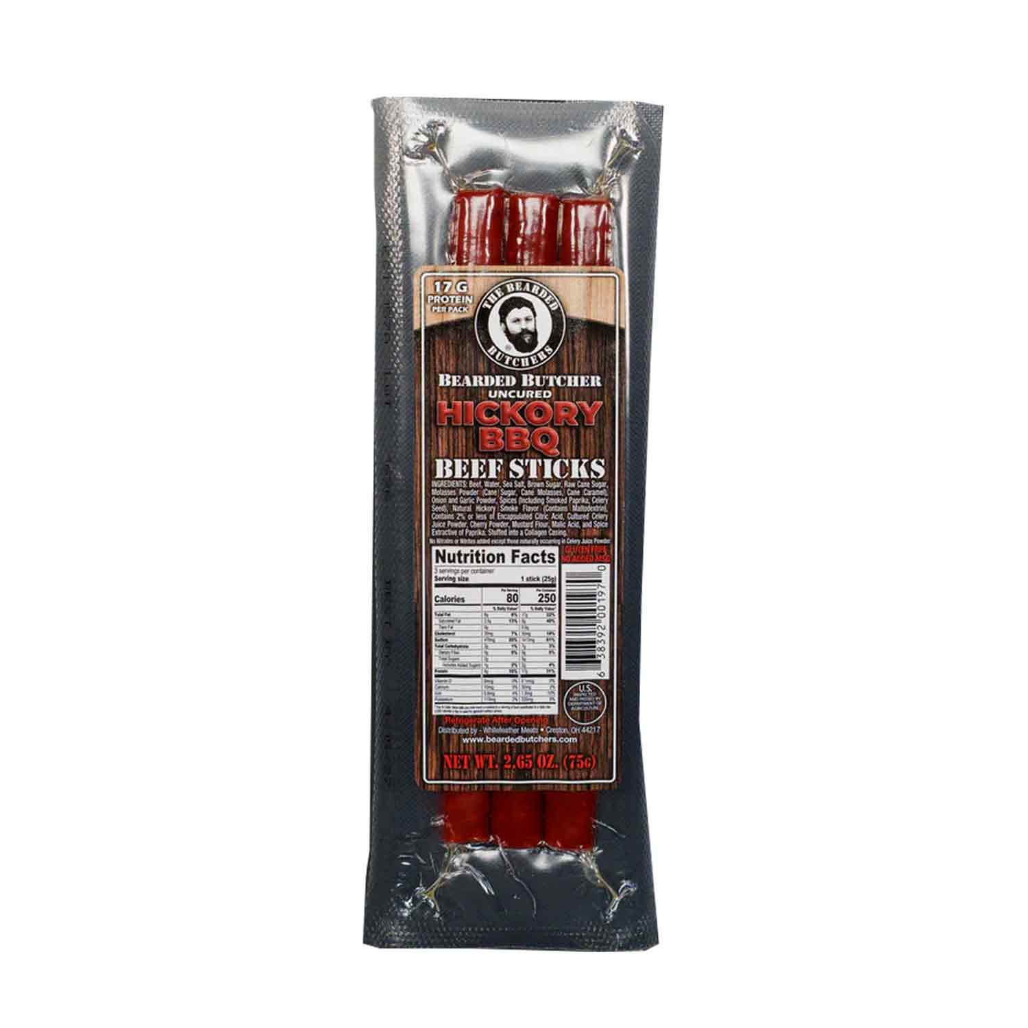 Bearded Butchers Beef Sticks