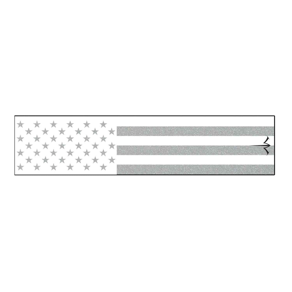 White Water Archery White USA Reflective Arrow Wraps